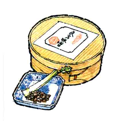 久方味噌イラスト